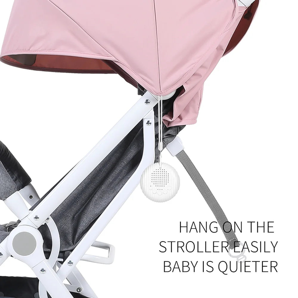 Portable White Noise Baby Sleep Machine with 10 Soothing Sounds