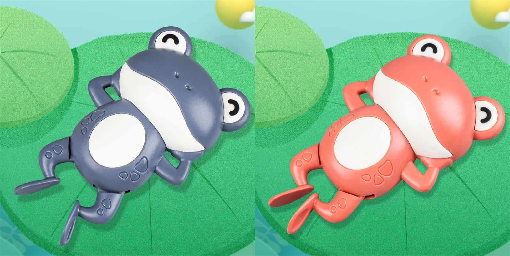 Swimming Frog Wind-Up Bath Toy