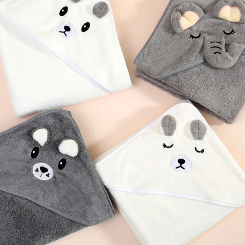 Ultra-Soft Baby Bath Towel & Swaddle Wrap