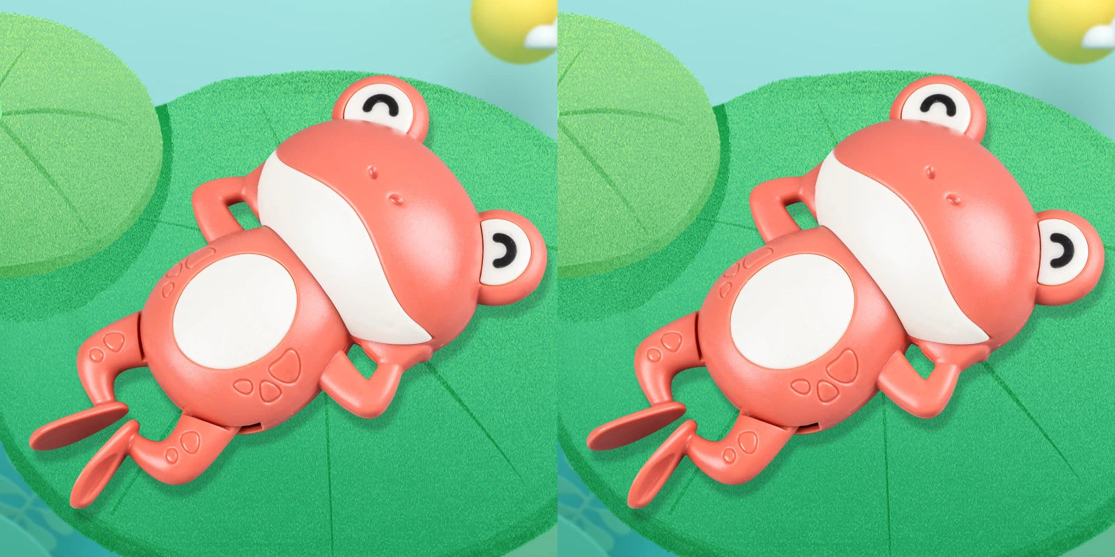 Swimming Frog Wind-Up Bath Toy