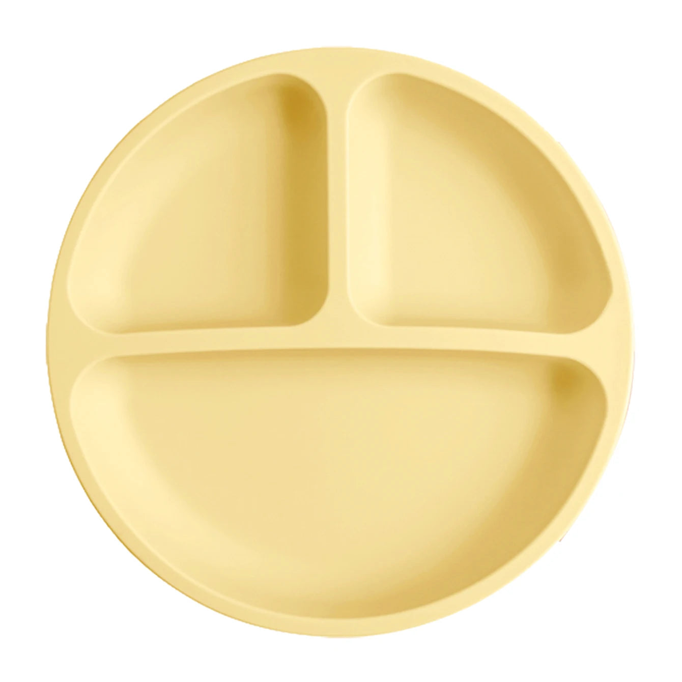 Suction Toddler Plate – Spill-Proof Non-Slip Baby Plate for Self-Feeding