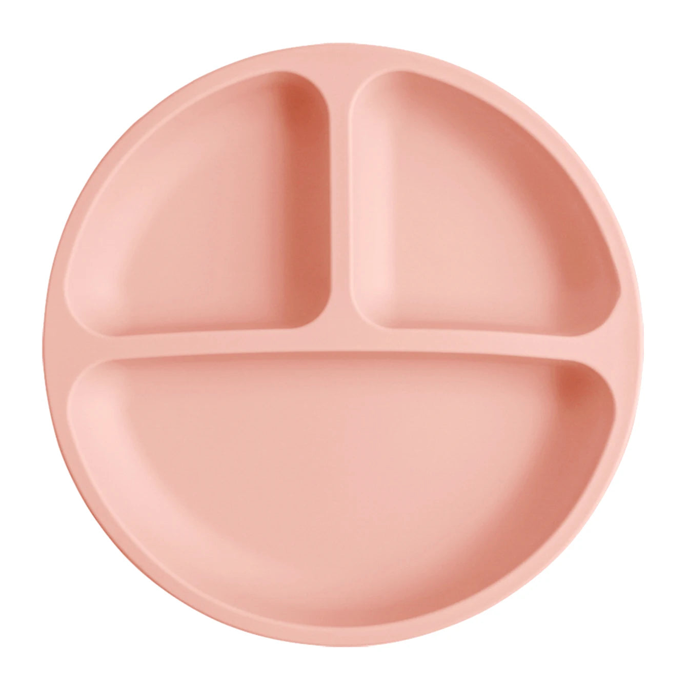Suction Toddler Plate – Spill-Proof Non-Slip Baby Plate for Self-Feeding