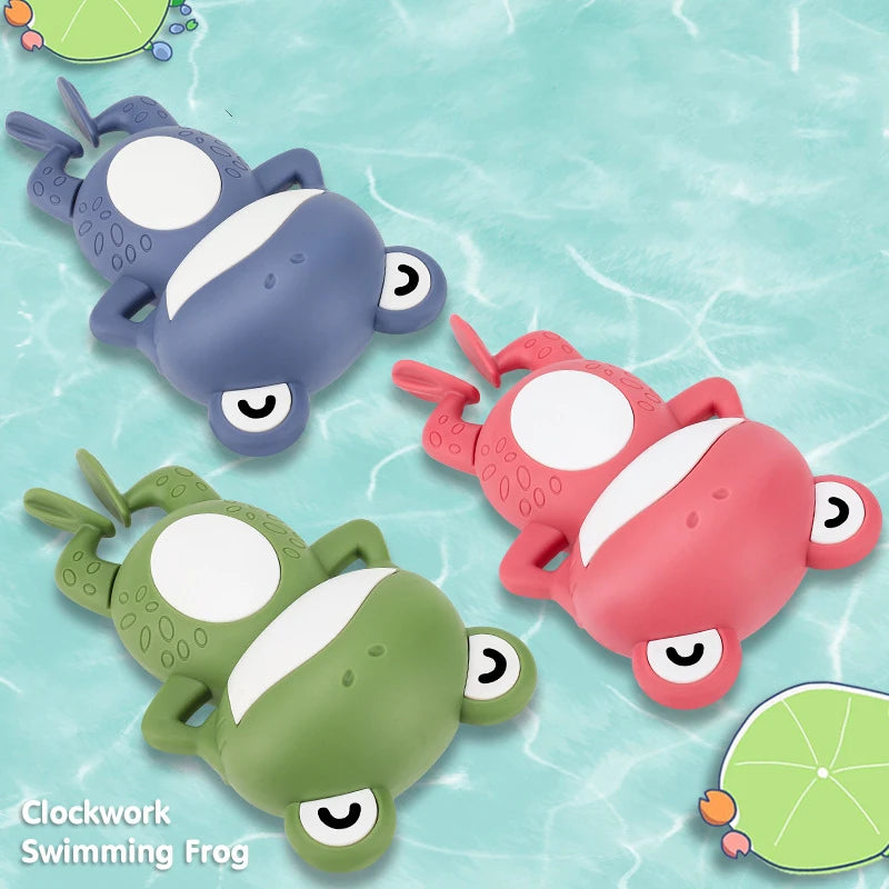 Swimming Frog Wind-Up Bath Toy