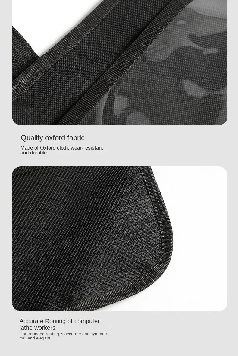 Car Backseat Organizer with Touchscreen Tablet Holder