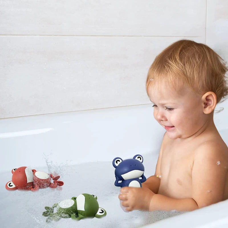 Swimming Frog Wind-Up Bath Toy
