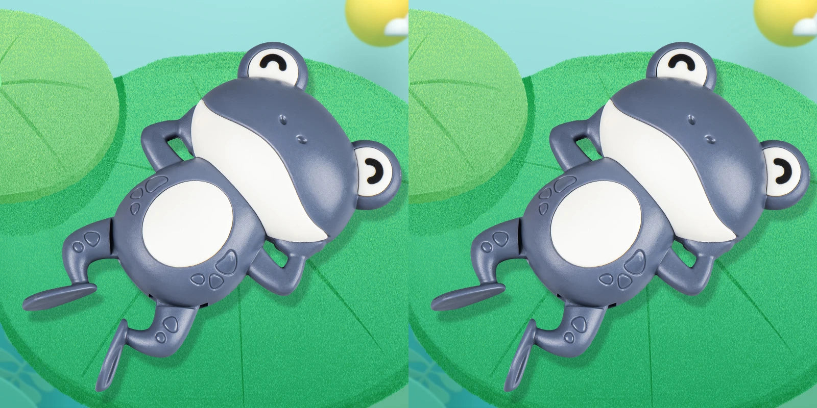 Swimming Frog Wind-Up Bath Toy