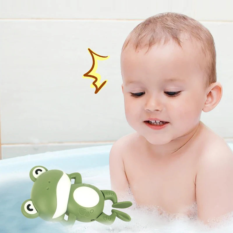 Swimming Frog Wind-Up Bath Toy
