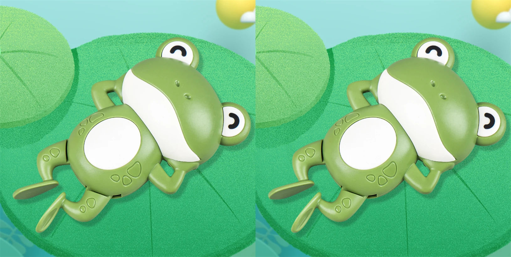 Swimming Frog Wind-Up Bath Toy