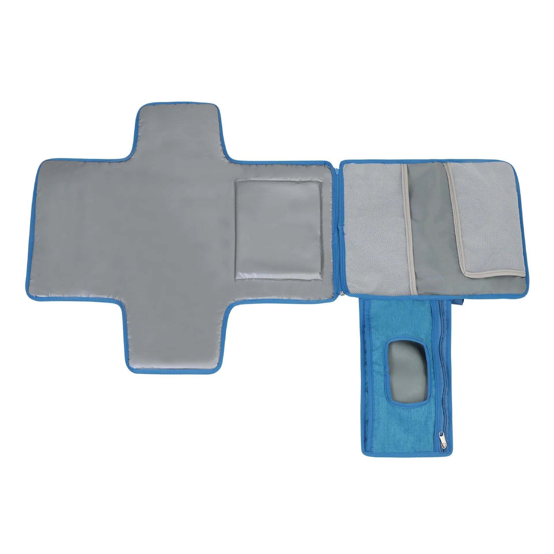 Portable Baby Diaper Changing Pad with Storage Pockets | Waterproof Travel Changing Mat