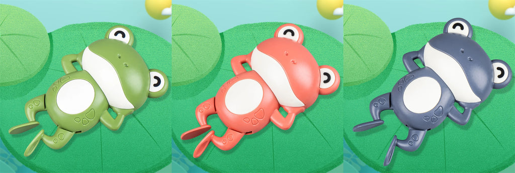 Swimming Frog Wind-Up Bath Toy