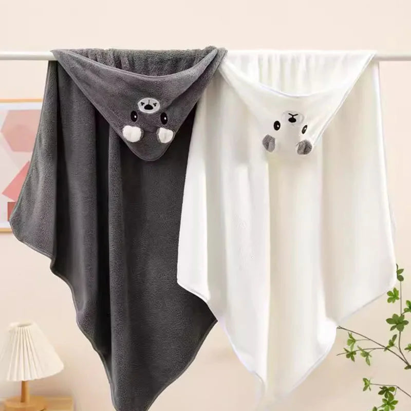 Ultra-Soft Baby Bath Towel & Swaddle Wrap