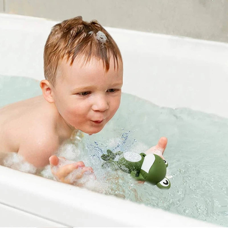 Swimming Frog Wind-Up Bath Toy