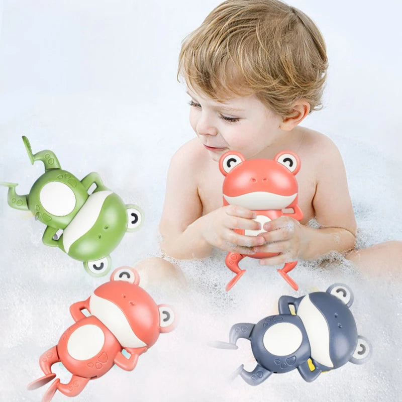 Swimming Frog Wind-Up Bath Toy