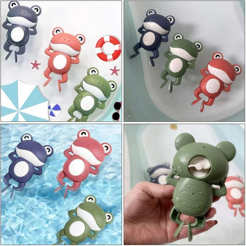 Swimming Frog Wind-Up Bath Toy