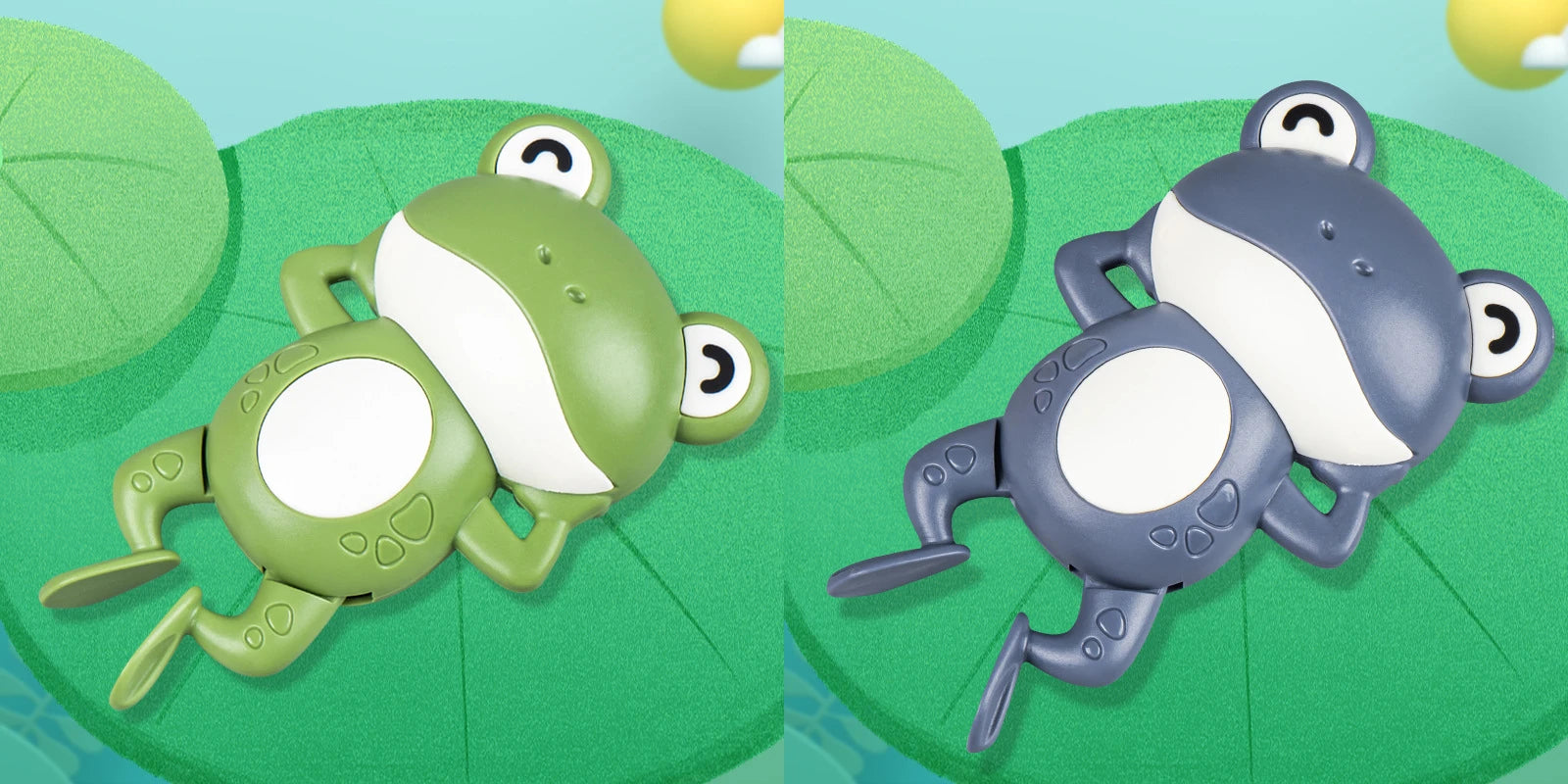 Swimming Frog Wind-Up Bath Toy