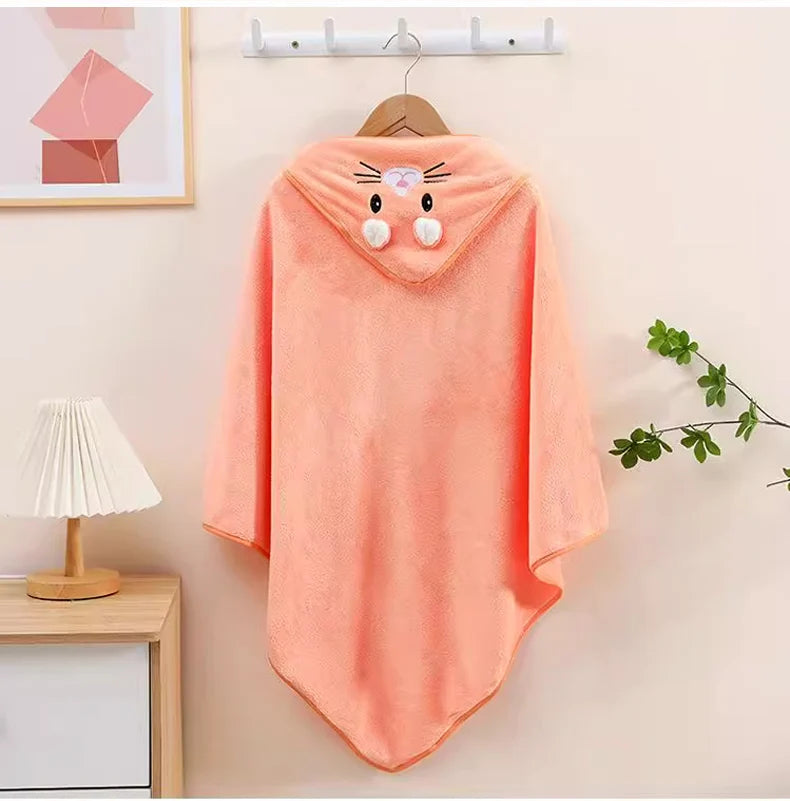 Ultra-Soft Baby Bath Towel & Swaddle Wrap