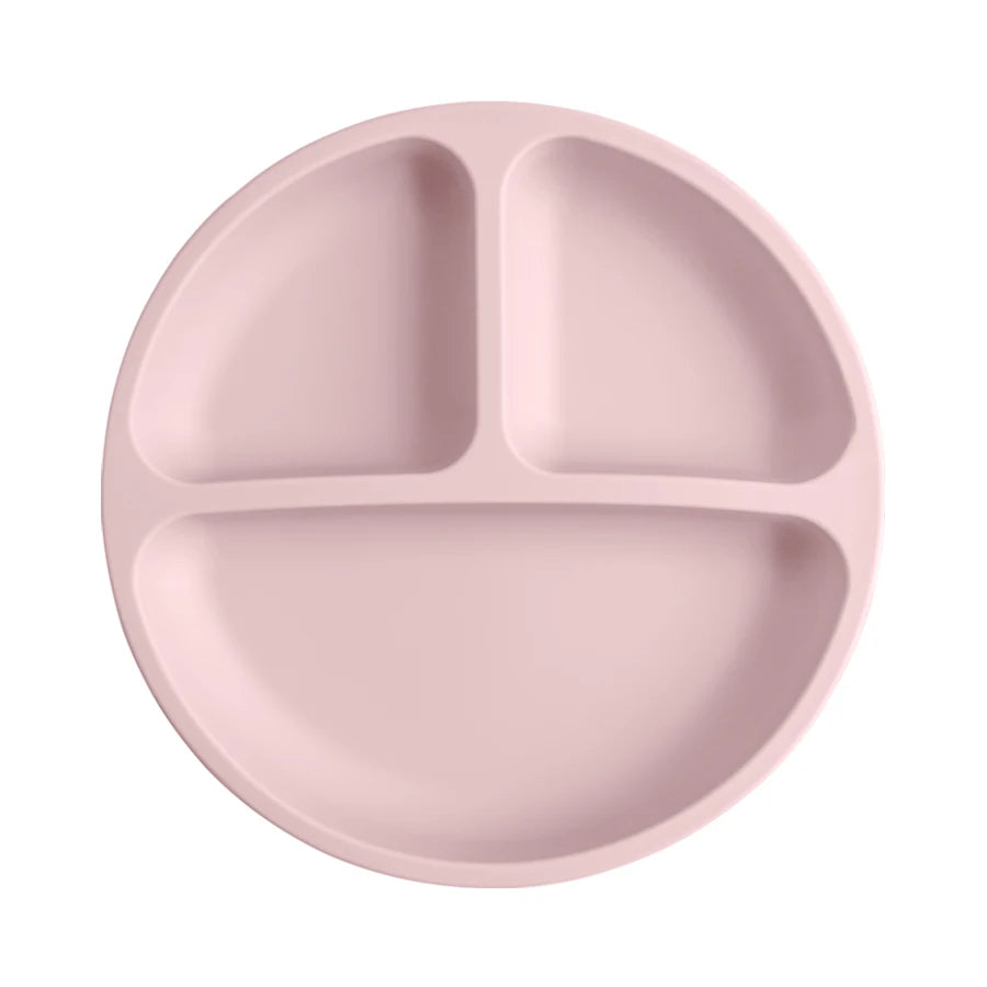 Suction Toddler Plate – Spill-Proof Non-Slip Baby Plate for Self-Feeding