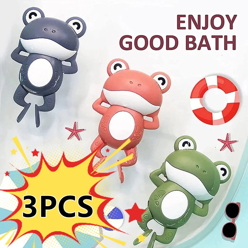 Swimming Frog Wind-Up Bath Toy