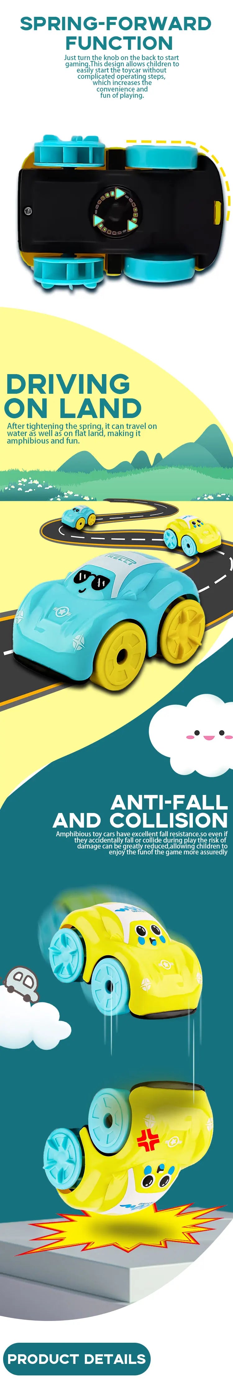 Swimming Amphibious Bath Cars