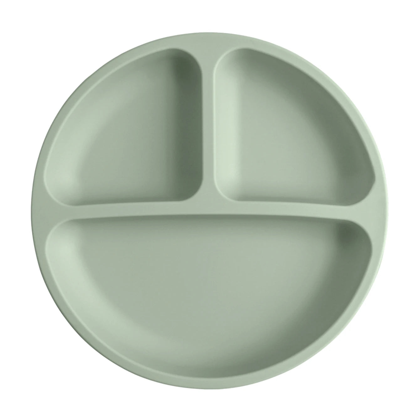 Suction Toddler Plate – Spill-Proof Non-Slip Baby Plate for Self-Feeding
