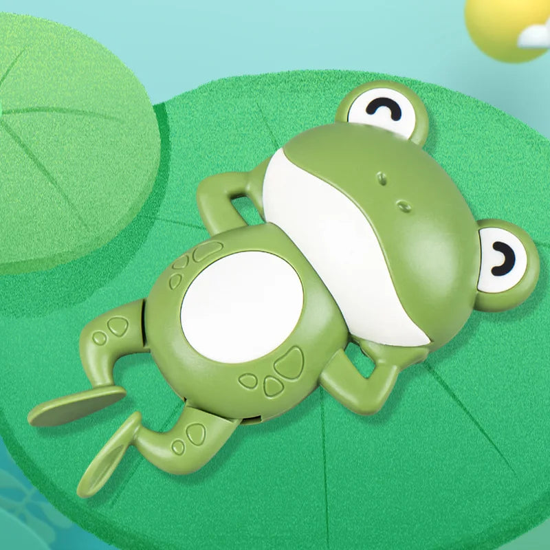 Swimming Frog Wind-Up Bath Toy