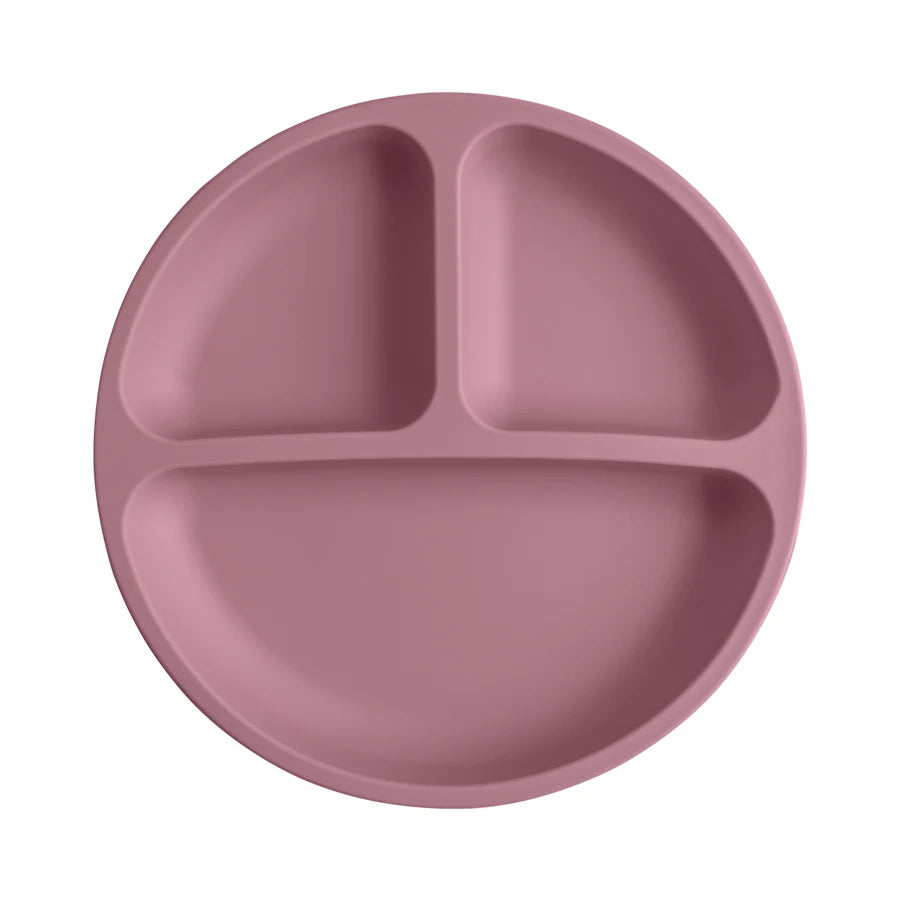 Suction Toddler Plate – Spill-Proof Non-Slip Baby Plate for Self-Feeding