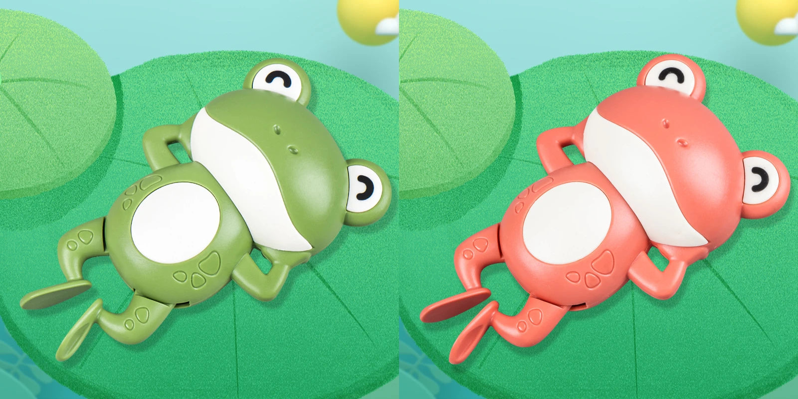 Swimming Frog Wind-Up Bath Toy