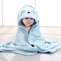 Cartoon Hooded Baby Bath Towel for Boys & Girls