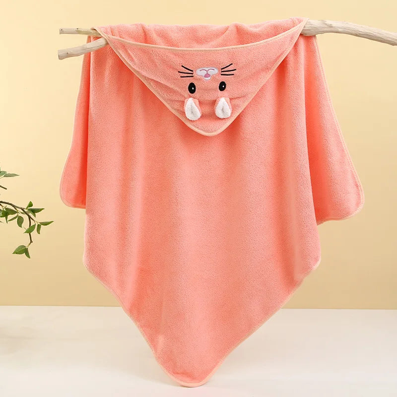 Ultra-Soft Baby Bath Towel & Swaddle Wrap