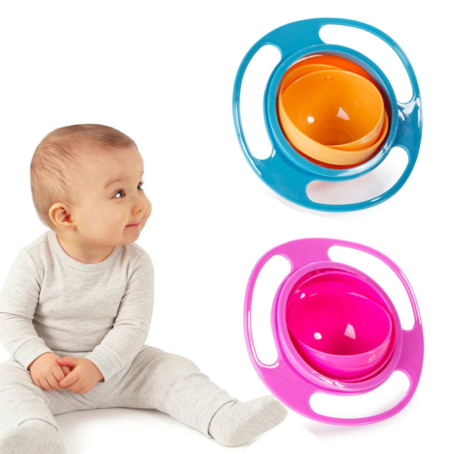 Gyro 360° Spill-Proof Snack Bowl for Toddlers