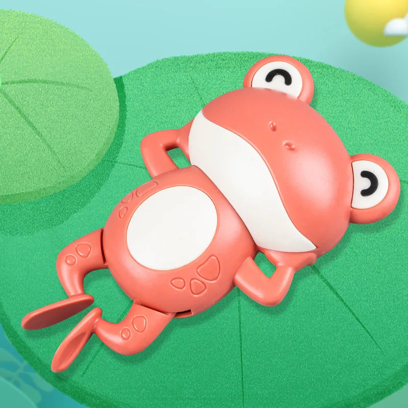 Swimming Frog Wind-Up Bath Toy